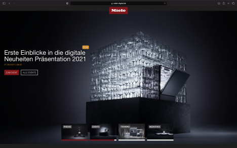 Miele vergibt weitere Event-Etats an Vok Dams - Vok Dams und Miele arbeiteten bereits an einem digitalen Event-Format - Foto: Vok Dams